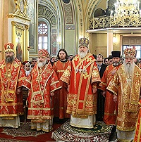 Патриаршее слово за Божественной литургией в день памяти блаженной Матроны Московской